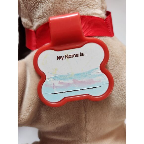 Pound Puppies brown spotted dog stuffed animal Basic Fun Inc - Picture 8 of 9